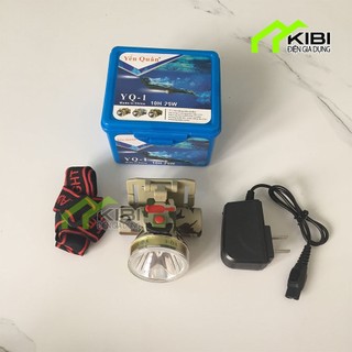 Đèn pin siêu sáng, đèn pin đeo đầu YQ 1 siêu sáng