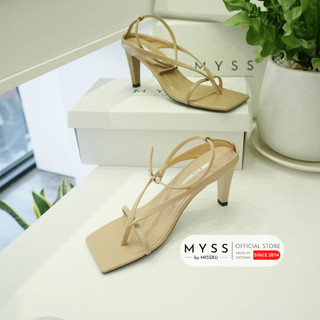Giày sandal nữ kẹp xỏ ngón 7cm thời trang MYSS - SD81