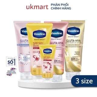 Sữa Dưỡng Thể Vaseline Healthy Bright Gluta HYA Serum 10X