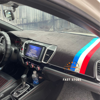 Thảm Taplo TOYOTA Chất Liệu Lông Cừu Dày Yaris Cross Hilux Fortuner Innova Camry Altis Vios Rush Wigo Raize Avanza Veloz