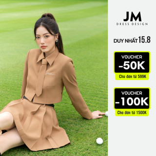 Chân váy thiết kế jm dress design xếp ly sườn 4s18.2306k