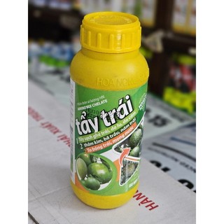 FULVID TẨY TRÁI - BÓNG TRÁI - DA CÁM - DA LU - 500ML