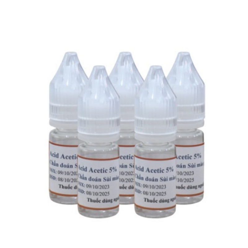 Dung dịch test nhanh sùi mào gà, mụn cóc sinh dục ( Che tên sp)