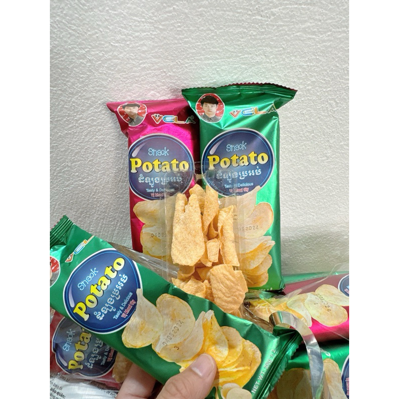 snack POTATO (bim bim khoai tây VELA)