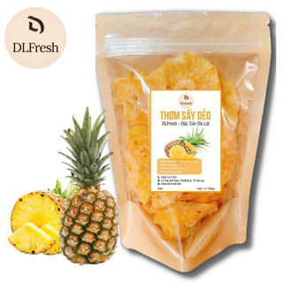 Thơm sấy muối ớt DLFresh thơm sấy dẻo chua cay 200gr