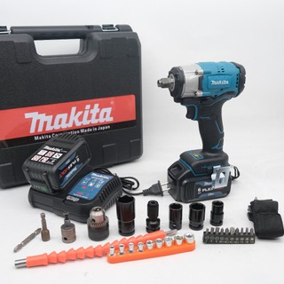 Siết Bulong Makita 20V - Động cơ không chổi than- lực siết  450Nm