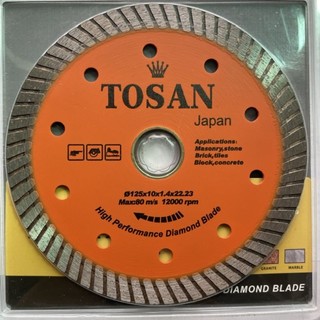 Lưỡi cắt gạch đá đa năng tosan 125mm hàng tốt loại 1