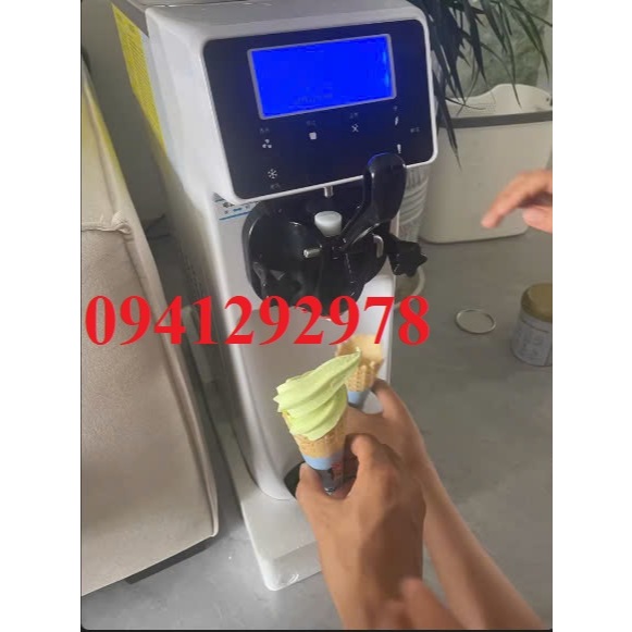 máy làm kem tươi 1 vòi thương hiệu GOSHEN, màn hình lép, cảm ứng hiện đại  , bảo hành 1 năm