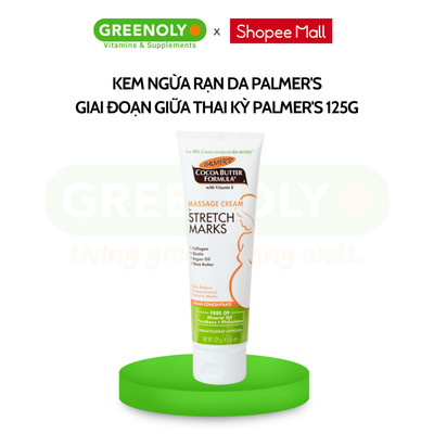 Kem ngăn ngừa và phục hồi rạn da giữa thai kỳ Palmer's 125g