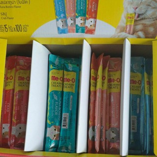 20 gói Súp thưởng cho mèo Me-O bịch 15g x 20 gói!!!