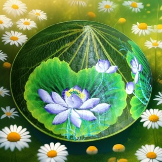 Nón lá sen Huế ((tặng kèm quai ngọc trai, bọc nón, quai voan), nón làm từ lá sen sang trọng