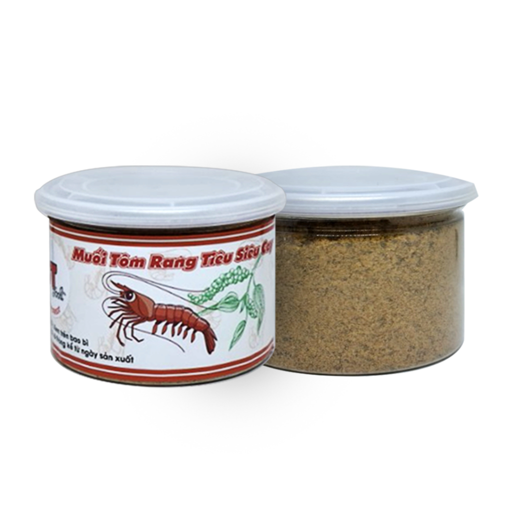 Muối Tôm rang Tiêu siêu cay hũ 250g