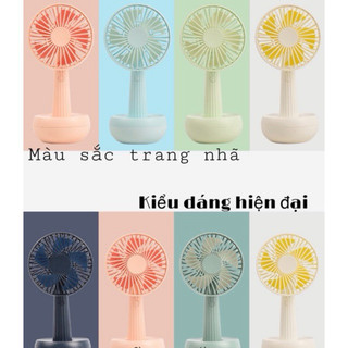 Quạt cầm tay mini kèm đế cắm cố định chính hãng Yase siêu mát F25