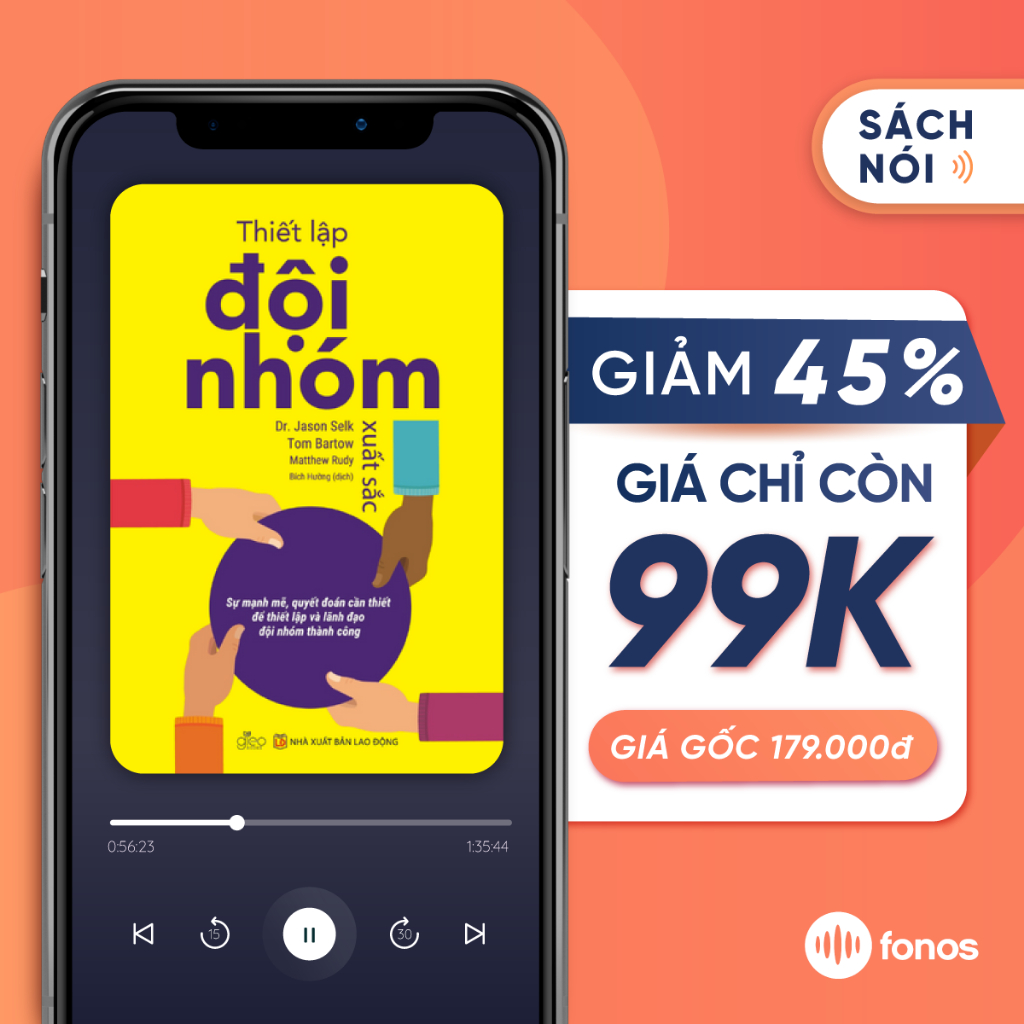 Sách nói Fonos: Thiết Lập Đội Nhóm Xuất Sắc