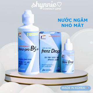 💧NƯỚC NGÂM/NHỎ MẮT DÀNH CHO LENS vệ sinh kính áp tròng loại chuyên dụng -  SHYNNIE LENS (Lens Huế) 🐰
