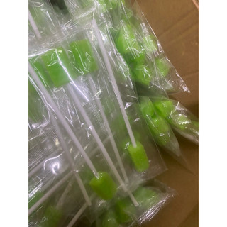 ( hỏa tốc ) que bọt biển vệ sinh răng miệng - set 10 que