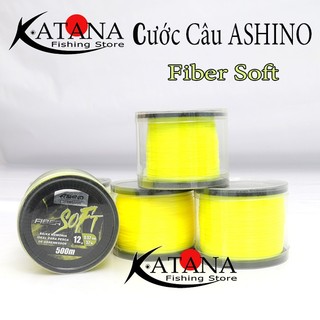 Cước Câu Ashino Fiber Soft 500m - Cước câu bạo lực - tải cá lớn