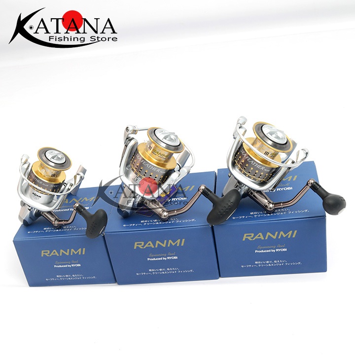 Máy Câu RANMI PLUS nâng cấp tay quay rời, vẫn cốt trợ lực và chống nước : 5000 6000 7000 8000
