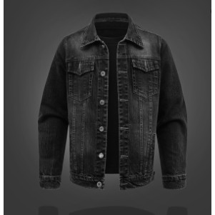 Áo khoác jean nam cao cấp, áo khoác bò thiết kế dày dặn, cá tính, dễ phối đồ LUXURY