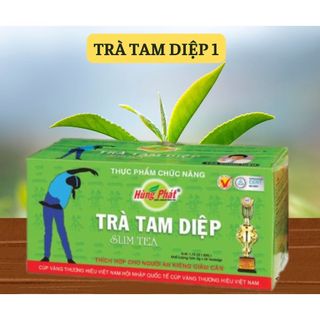 TAM DIEP TEA - TRÀ TAM DIỆP (25Gói x 2G) - THƯƠNG HIỆU HÙNG PHÁT (DATE 10/2024)