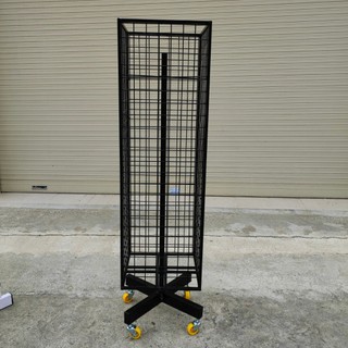 Kệ xoay, khung lưới xoay treo phụ kiện cửa hàng, phụ kiện điện thoại