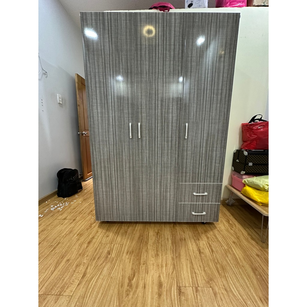 Tủ Quần Áo Ngọc Diệp Nd - Se3C1752Nk 1M75 X 1M05 - Có Giao Sau Giờ Hc - Chất Liệu Nhựa Đài Loan Lõi Gỗ