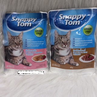Pate Snappy Tom 85g, Pate cho mèo Snappy Tom