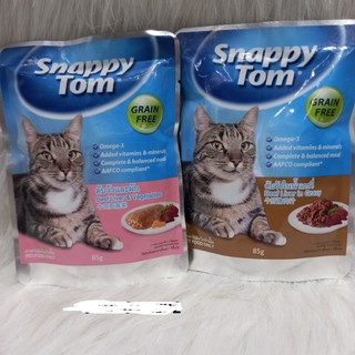 Pate Snappy Tom 85g, Pate cho mèo Snappy Tom