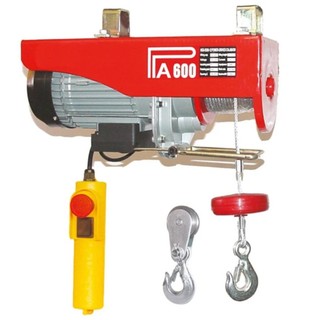 Tời điện 220v, máy tời treo pa600 cáp dài 12 mét