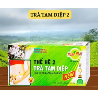 TAM DIEP 2 TEA -TRÀ TAM DIỆP THẾ HỆ 2 (30Gói x 2G) - THƯƠNG HIỆU HÙNG PHÁT