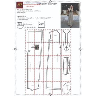 Rập đầm suông mã 888