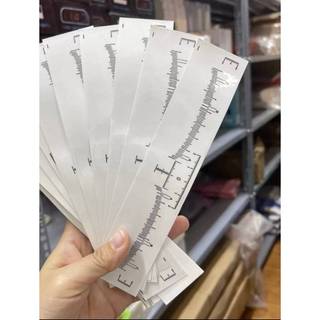 Thước dán, đo vẽ lông mày (set 10 chiếc)