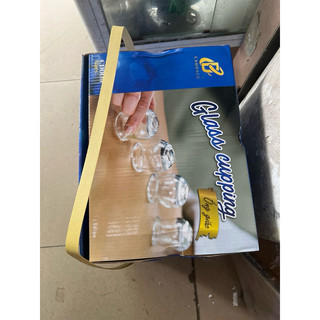 Bộ giác hơi dùng lửa thủy tinh 12 cốc