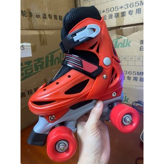 GIÀY PATIN 2 HÀNG BÁNH CHO BÉ TẬP ĐI