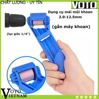 Bộ dụng cụ mài mũi khoan, cữ mài mũi khoan 2-12.5mm gắn máy khoan cầm tay