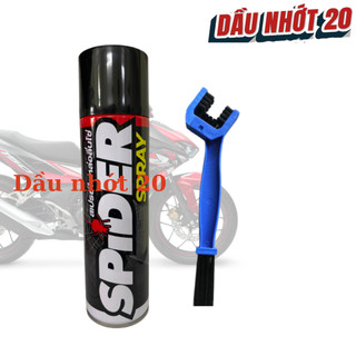 Xịt dưỡng sên spider 600ml thái lan kèm bàn chải 3d