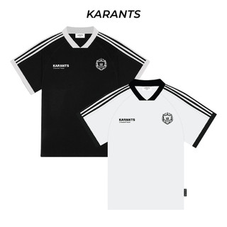 [Xả Kho] Áo Thun Phối Thể Thao Karants Basic Jersey Local Brand Form Oversize Streetwear Hot Trend - KR136