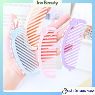 Lược mini bỏ túi màu xinh xắn nhựa bền