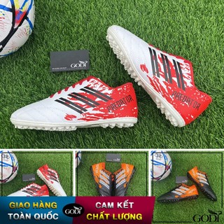 Size 35 đến 44 Giày đá bóng đẹp giá rẻ màu trắng đỏ nam nữ, trẻ em, kids. Giày đá banh size 35 36 37 38...44 Godi Sport