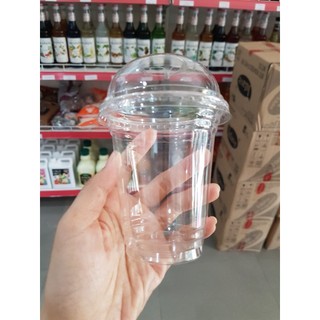 Ly nhựa PET 360ml + Nắp Cầu (Lốc 50 cái) Kho pha chế Đà Nẵng