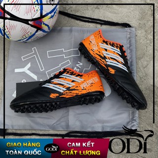 Size 35,36,37,38 đến size 44, Giày đá bóng đá banh rẻ đẹp nam nữ trẻ em bé, màu cam đen đủ số nhỏ 35 size 36 cở 37 số 38