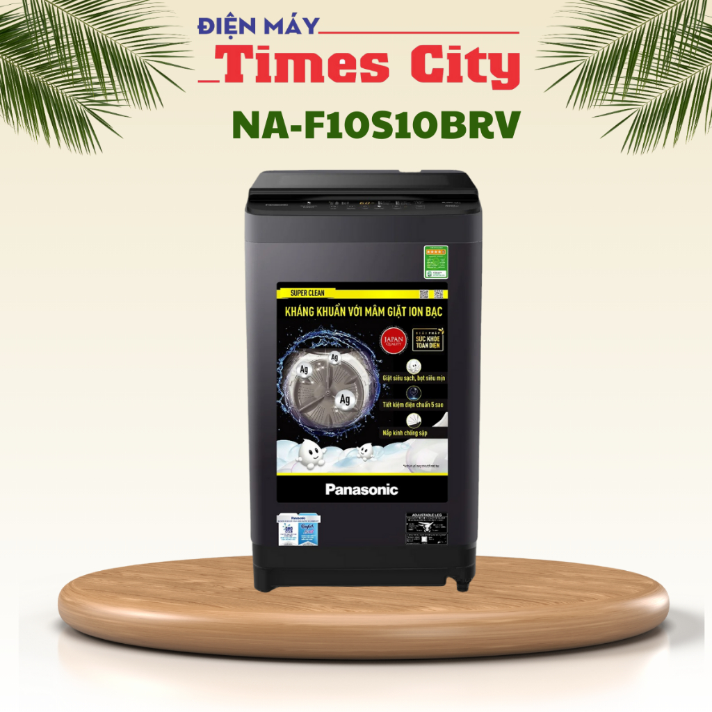 Máy giặt Panasonic cửa trên 10 kg NA-F10S10BRV