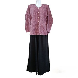 sét quần áo bà ba cài cúc có túi