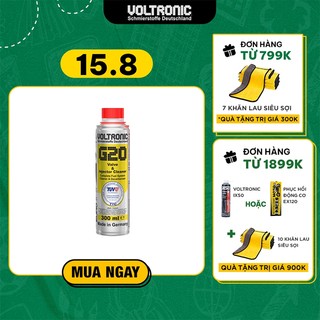 PHỤ GIA VỆ SINH HỆ THỐNG XĂNG NHẬP KHẨU VOLTRONIC G20 VALVE AND INJECTOR CLEANER - VOLTRONIC VIETNAM STORE