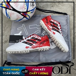Giày đá bóng size 35-36-37-38 đến 44, Giày đá banh nam nữ con gái trẻ em bé trai rẻ đẹp màu trắng đỏ size 36 số 37 cở 38