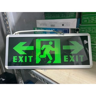 [HỎA  TỐC 2H] Đèn Exit 2 Mũi Tên Trái, Phải Lỗi Thoát và Exit Khẩn Cấp, Đèn Thoát Hiểm