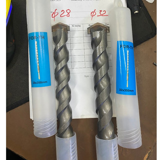 Mũi khoan xuyên tường phi 28 và 32 dài 350mm