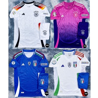 Bộ Áo bóng đá đội tuyển italia - Ý - đức hàng Thailand chuẩn thi đấu euro 2024 bàn Fan hàng super thái lan
