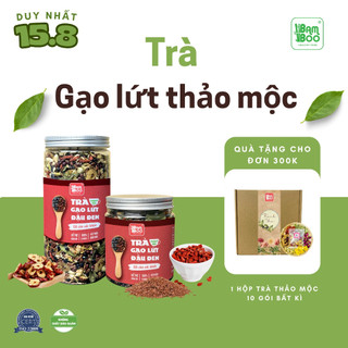 Trà gạo lứt đậu đen thảo mộc Bamboo - Thanh nhiệt, mát gan, dưỡng nhan