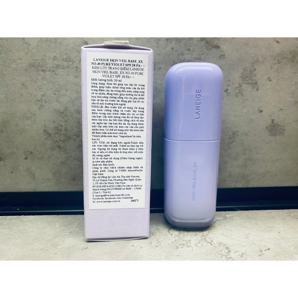Kem lót nâng tone da Laneige 𝗦𝗞𝗜𝗡 𝗩𝗘𝗜𝗟 𝗕𝗔𝗦𝗘 𝗦𝗣𝗙𝟮𝟴 𝗣𝗔++